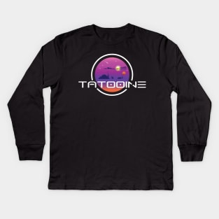 Tatooine Kids Long Sleeve T-Shirt